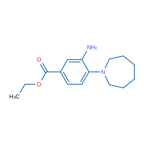 Ethyl 3-amino-4-(azepan-1-yl)benzoate 1g