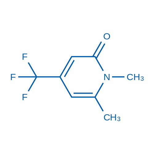 1,6-Dimethyl-4-(trifluoromethyl)pyridin-2(1H)-one 1g