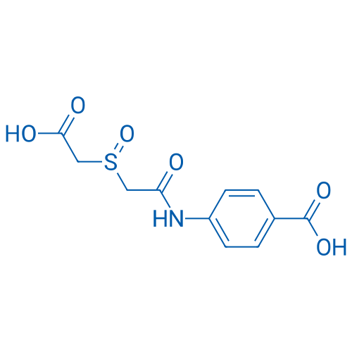 4-[2-(Carboxymethanesulfinyl)acetamido]benzoic acid 1g