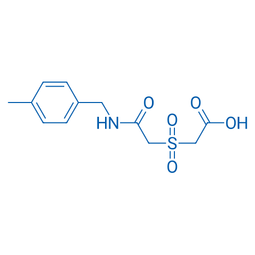 2-({[(4-methylphenyl)methyl]carbamoyl}methanesulfonyl)acetic acid 1g