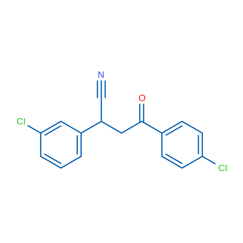 2-(3-Chlorophenyl)-4-(4-chlorophenyl)-4-oxobutanenitrile 1g