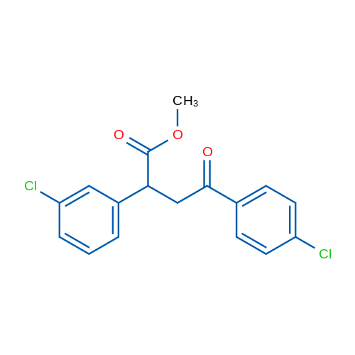 Methyl 2-(3-chlorophenyl)-4-(4-chlorophenyl)-4-oxobutanoate 1g