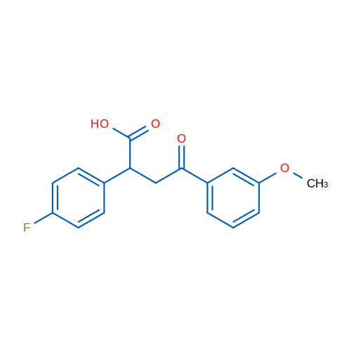2-(4-Fluorophenyl)-4-(3-methoxyphenyl)-4-oxobutanoic acid 1g