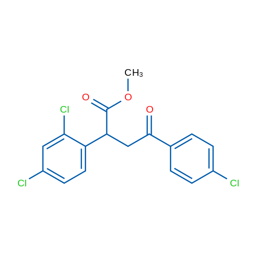 Methyl 4-(4-chlorophenyl)-2-(2,4-dichlorophenyl)-4-oxobutanoate 1g