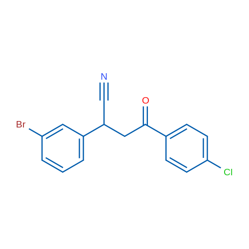2-(3-Bromophenyl)-4-(4-chlorophenyl)-4-oxobutanenitrile 1g