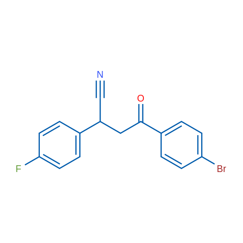 4-(4-Bromophenyl)-2-(4-fluorophenyl)-4-oxobutanenitrile 1g
