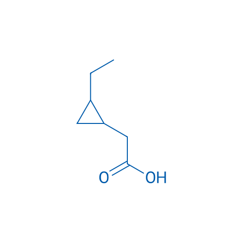 2-(2-Ethylcyclopropyl)acetic acid 50mg