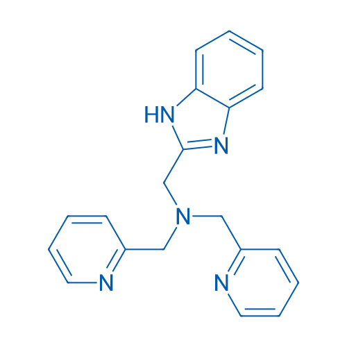 N-((1H-Benzo[d]imidazol-2-yl)methyl)-1-(pyridin-2-yl)-N-(pyridin-2-ylmethyl)methanamine 250mg