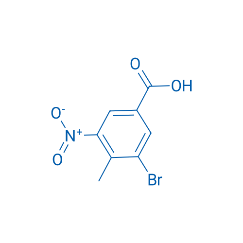 3-Bromo-4-methyl-5-nitrobenzoic acid 250mg