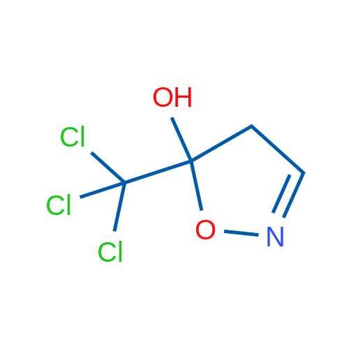 5-(Trichloromethyl)-4,5-dihydroisoxazol-5-ol 5g