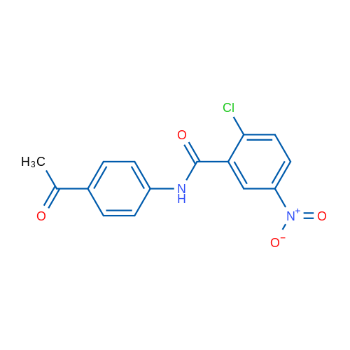 N-(4-Acetylphenyl)-2-chloro-5-nitrobenzamide 1g