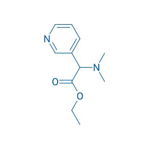 Ethyl 2-(dimethylamino)-2-(pyridin-3-yl)acetate 250mg
