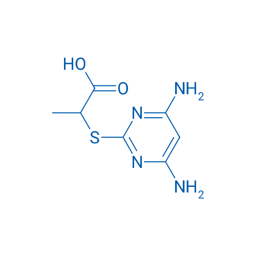 2-((4,6-Diaminopyrimidin-2-yl)thio)propanoic acid 5g