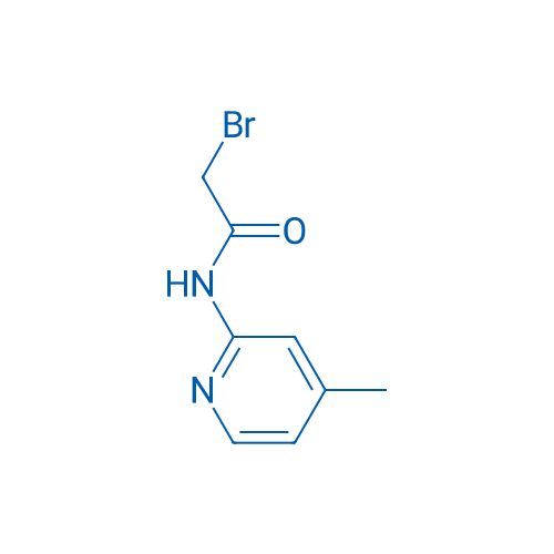 2-Bromo-N-(4-methylpyridin-2-yl)acetamide 1g