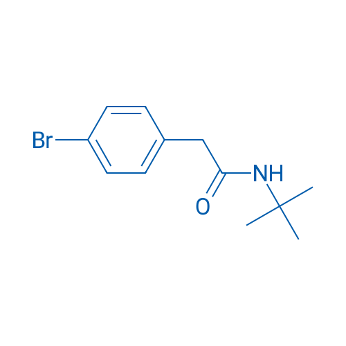 2-(4-BRomophenyl)-n-tert-butylacetamide 5g