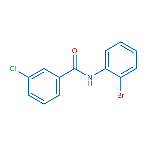 N-(2-BRomophenyl)-3-chlorobenzamide 1g