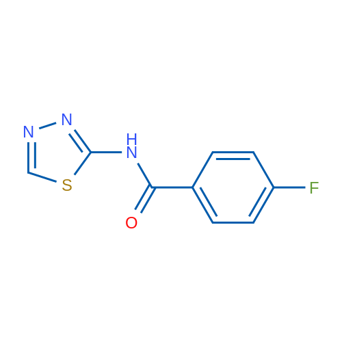 4-Fluoro-N-(1,3,4-thiadiazol-2-yl)benzamide 1g