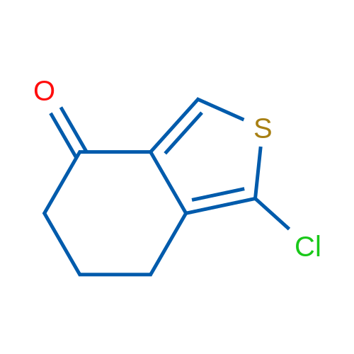 1-Chloro-6,7-dihydrobenzo[c]thiophen-4(5H)-one 1g