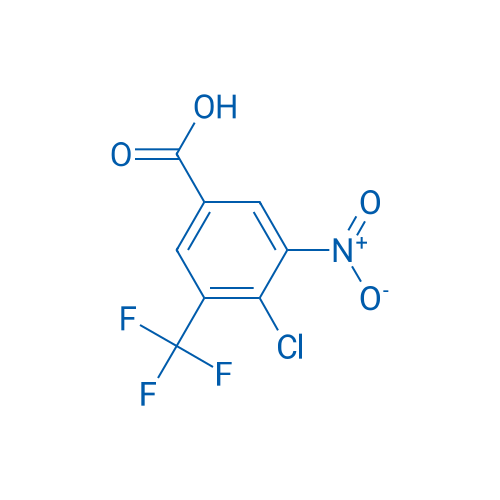 4-Chloro-3-nitro-5-(trifluoromethyl)benzoic acid 250mg