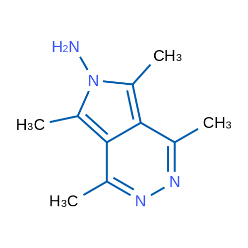 1,4,5,7-Tetramethyl-6H-pyrrolo[3,4-d]pyridazin-6-amine 5g