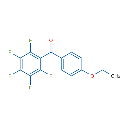 4-Ethoxy-2',3',4',5',6'-pentafluorobenzophenone 5g