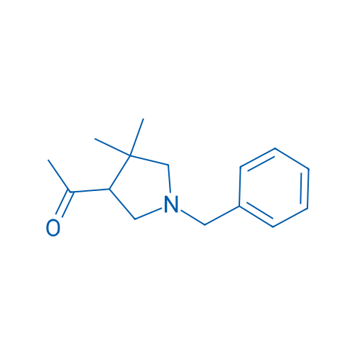 1-(1-Benzyl-4,4-dimethylpyrrolidin-3-yl)ethanone 250mg