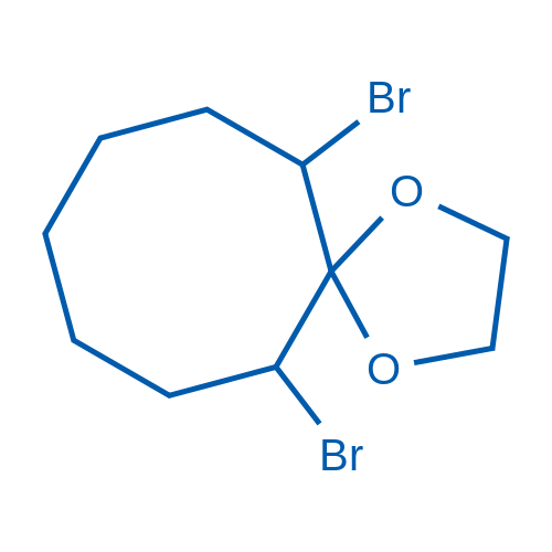 6,12-Dibromo-1,4-dioxaspiro[4.7]dodecane 50mg