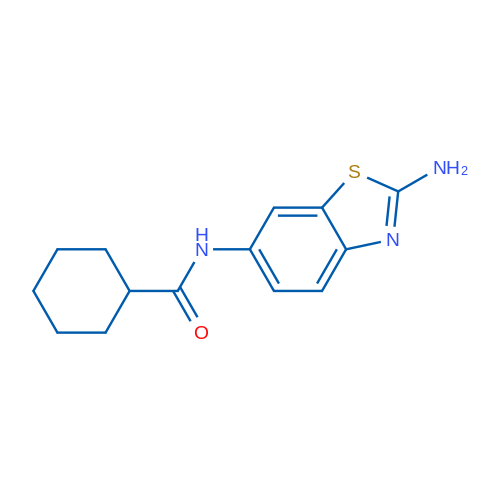 N-(2-Aminobenzo[d]thiazol-6-yl)cyclohexanecarboxamide 1g