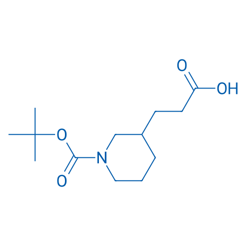 3-(1-(tert-Butoxycarbonyl)piperidin-3-yl)propanoic acid 100mg