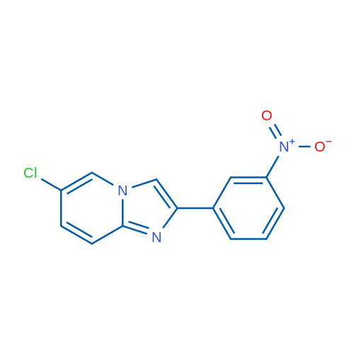 6-Chloro-2-(3-nitrophenyl)imidazo[1,2-a]pyridine 1g