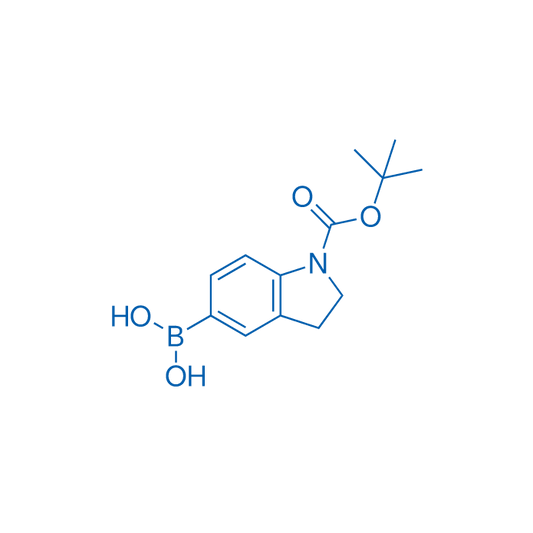 (1-(tert-Butoxycarbonyl)indolin-5-yl)boronic acid 250mg