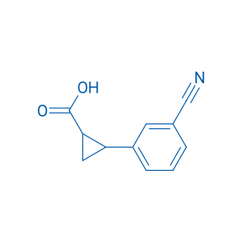 2-(3-Cyanophenyl)cyclopropane-1-carboxylic acid 1g