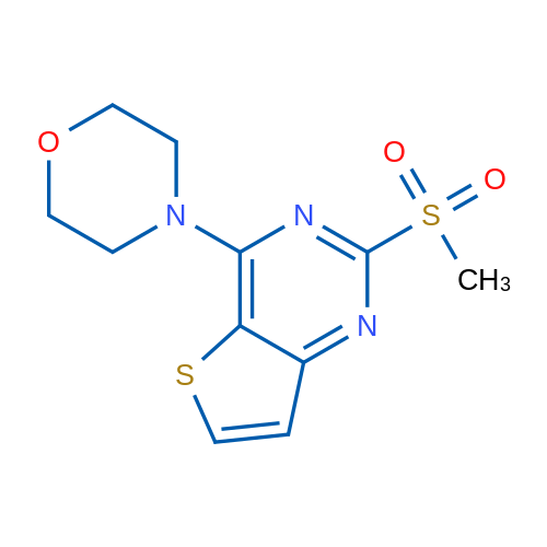 4-{2-methanesulfonylthieno[3,2-d]pyrimidin-4-yl}morpholine 1g