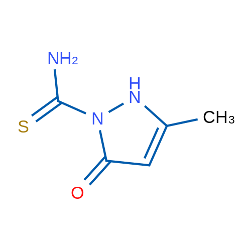 3-Methyl-5-oxo-2,5-dihydro-1H-pyrazole-1-carbothioamide 1g