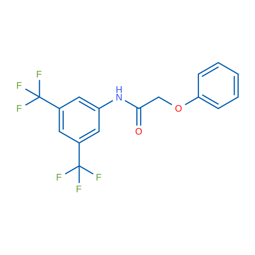 N-[3,5-Bis(trifluoromethyl)phenyl]-2-phenoxyacetamide 1g