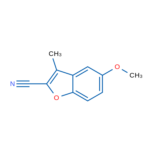 5-Methoxy-3-methylbenzofuran-2-carbonitrile 1g