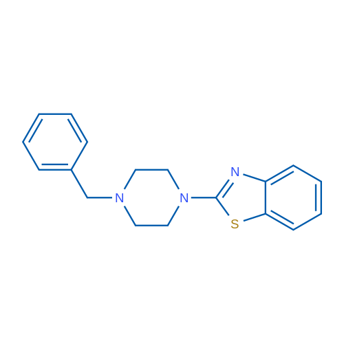 2-(4-Benzylpiperazin-1-yl)-1,3-benzothiazole 1g