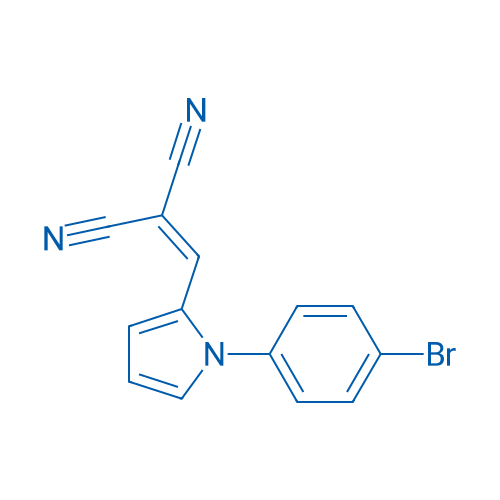 2-{[1-(4-bromophenyl)-1H-pyrrol-2-yl]methylidene}propanedinitrile 1g