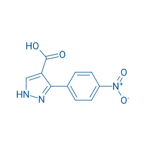 3-(4-Nitrophenyl)-1H-pyrazole-4-carboxylic acid 250mg