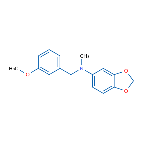 N-(3-Methoxybenzyl)-N-methylbenzo[d][1,3]dioxol-5-amine 1g