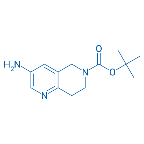 tert-Butyl 3-amino-7,8-dihydro-1,6-naphthyridine-6(5H)-carboxylate 100mg