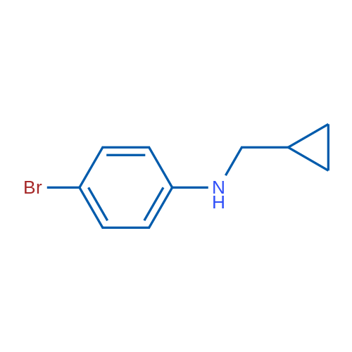 4-Bromo-N-(cyclopropylmethyl)aniline 1g