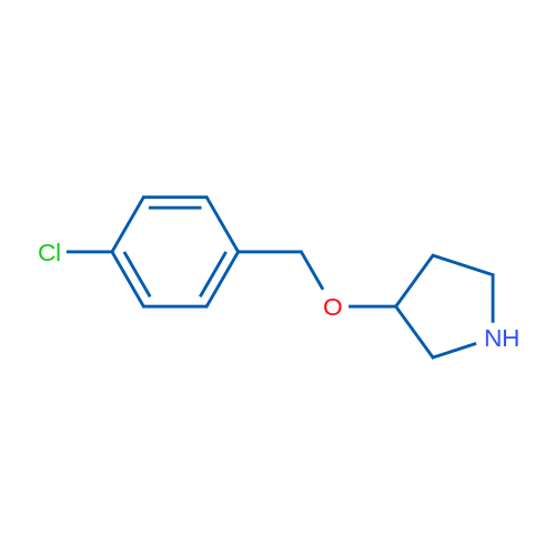 3-((4-Chlorobenzyl)oxy)pyrrolidine 1g