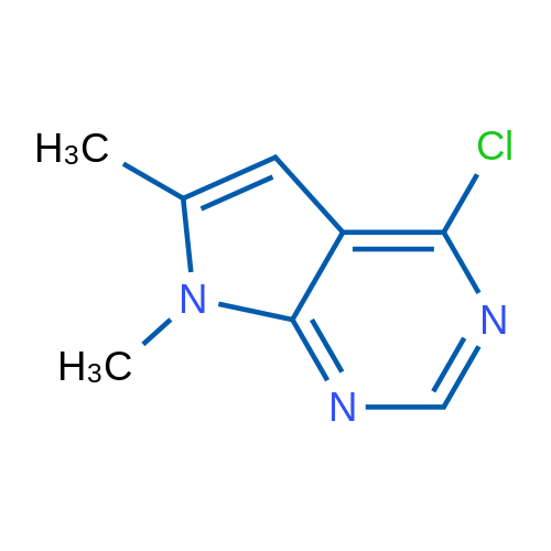 4-Chloro-6,7-dimethyl-7H-pyrrolo[2,3-d]pyrimidine 1g