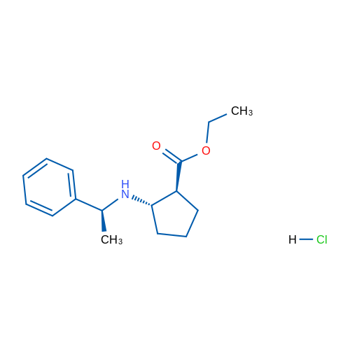 Ethyl (1S,2S)-2-[[(S)-1-phenylethyl]amino]cyclopentanecarboxylate Hydrochloride 1g
