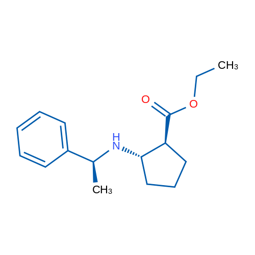 Ethyl (1S,2S)-2-[[(S)-1-phenylethyl]amino]cyclopentanecarboxylate 1g