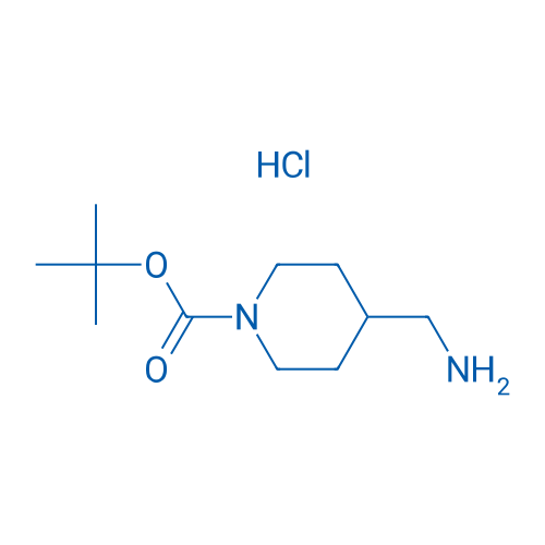 1-Boc-4-(Aminomethyl)piperidine HCl 250mg