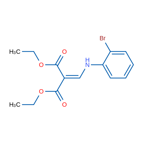 1,3-Diethyl 2-{[(2-bromophenyl)amino]methylidene}propanedioate 1g