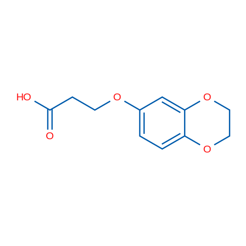 3-((2,3-Dihydrobenzo[b][1,4]dioxin-6-yl)oxy)propanoic acid 1g