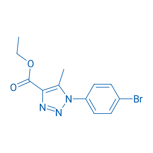 Ethyl 1-(4-bromophenyl)-5-methyl-1H-1,2,3-triazole-4-carboxylate 5g